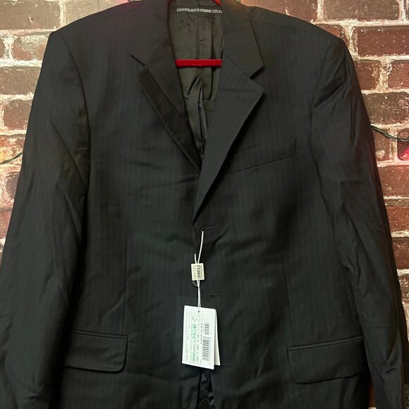 NWT Gianfranco Ferré Studio 100% Virgin Wool Pinstripe Blazer - Size 40 italien - Picture 2 of 7